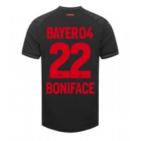 Bayer Leverkusen Victor Boniface #22 Hemmatröja 2023-24 Korta ärmar